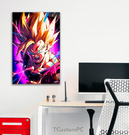 Pintura de Son Gohan DBZ 5