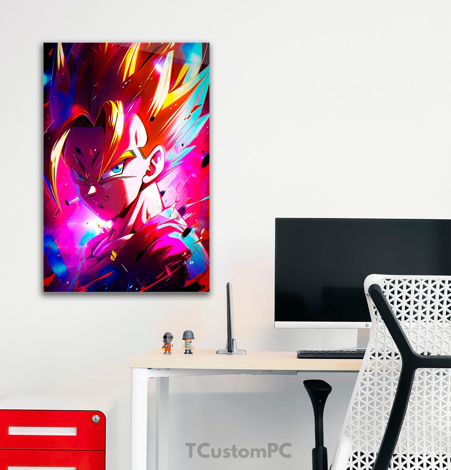 Pintura de Son Gohan DBZ 6