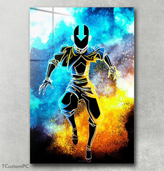 Soul of Avatar Aang painting