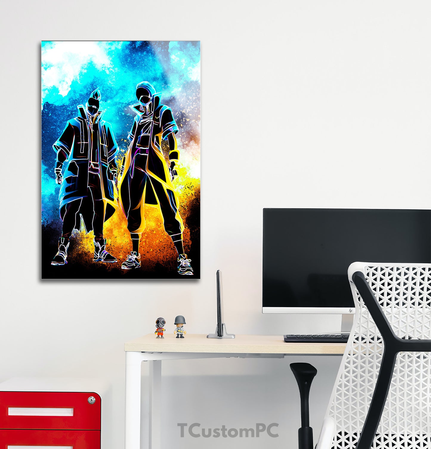 Soul of Fortnite Couple painting