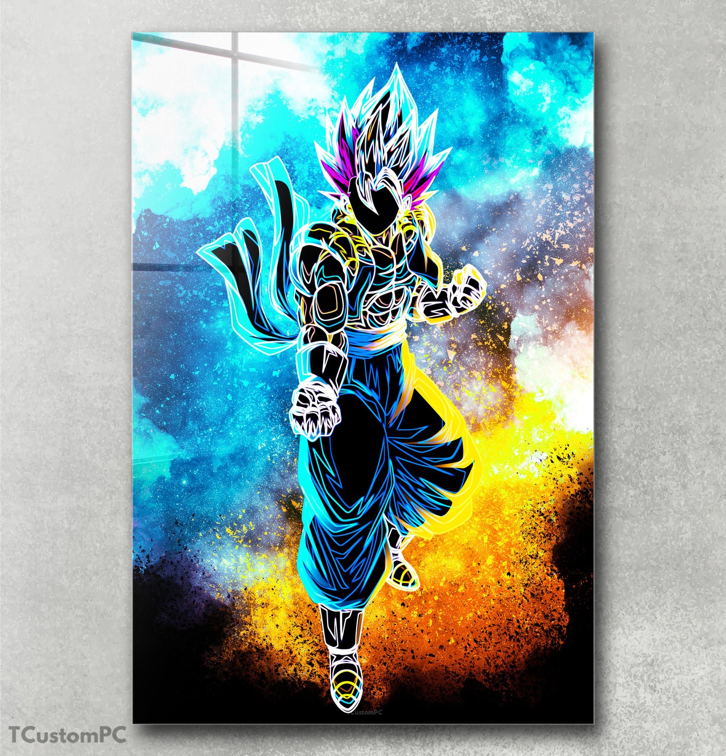 Soul of Gogeta Blue Painting