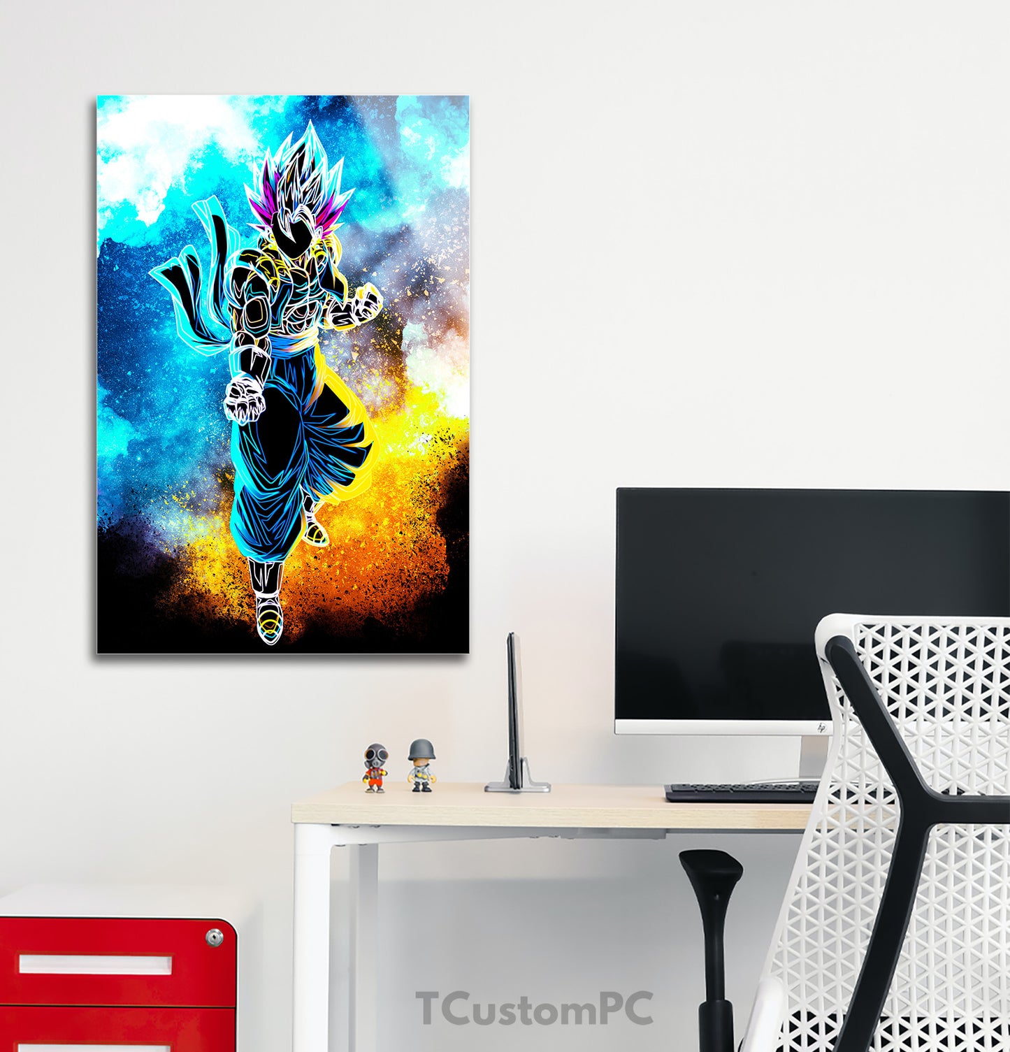 Soul of Gogeta Blue Painting