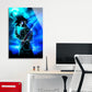 Soul of Goku Blue painting