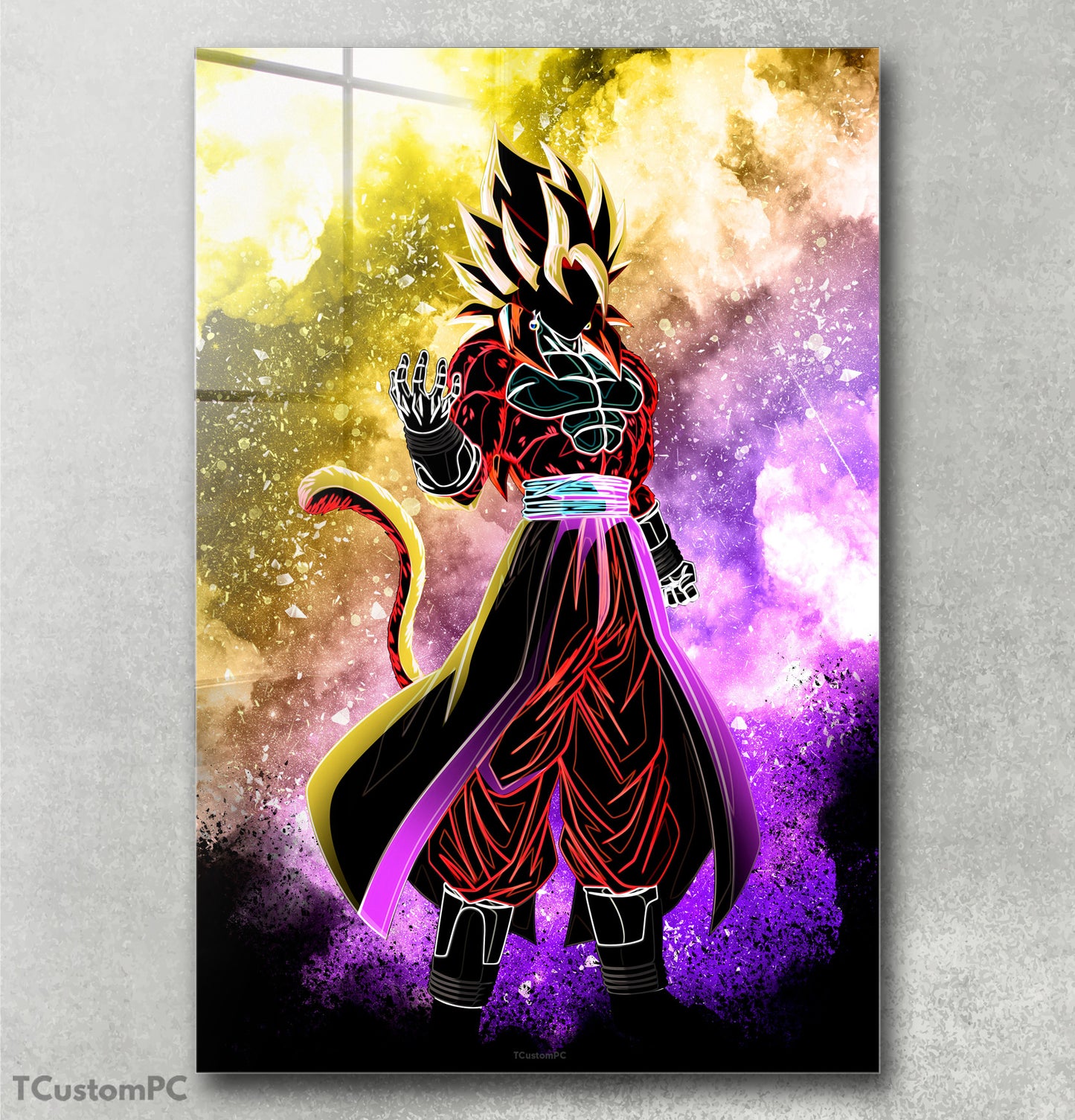 Cuadro Soul of Goku Super Saiyan 4