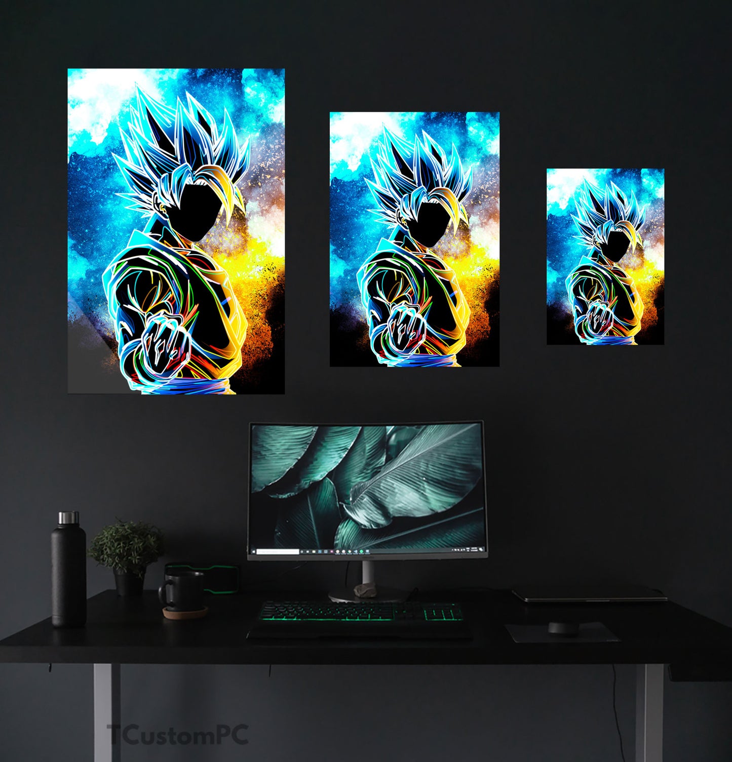 Pintura Soul of Goku Super Saiyan Blue