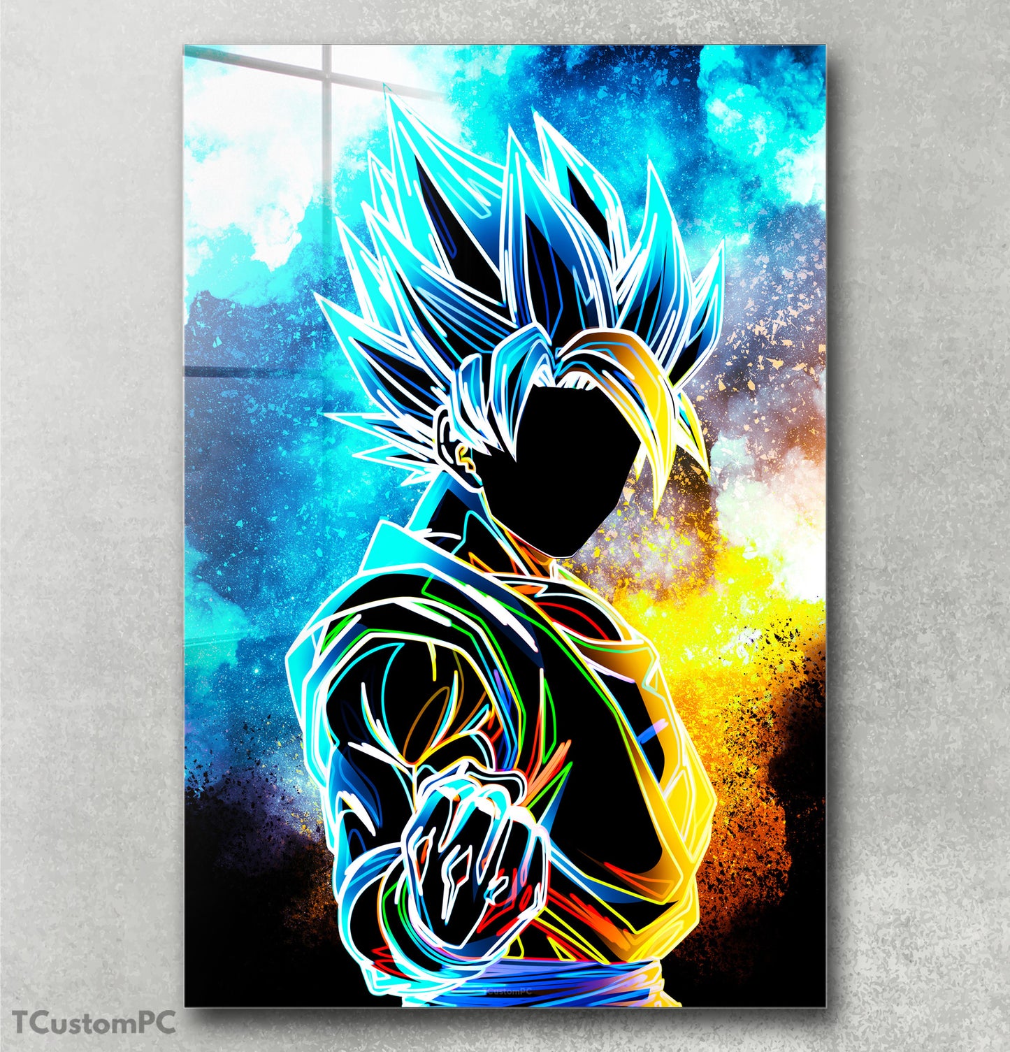 Imagem da alma de Goku Super Saiyan Blue