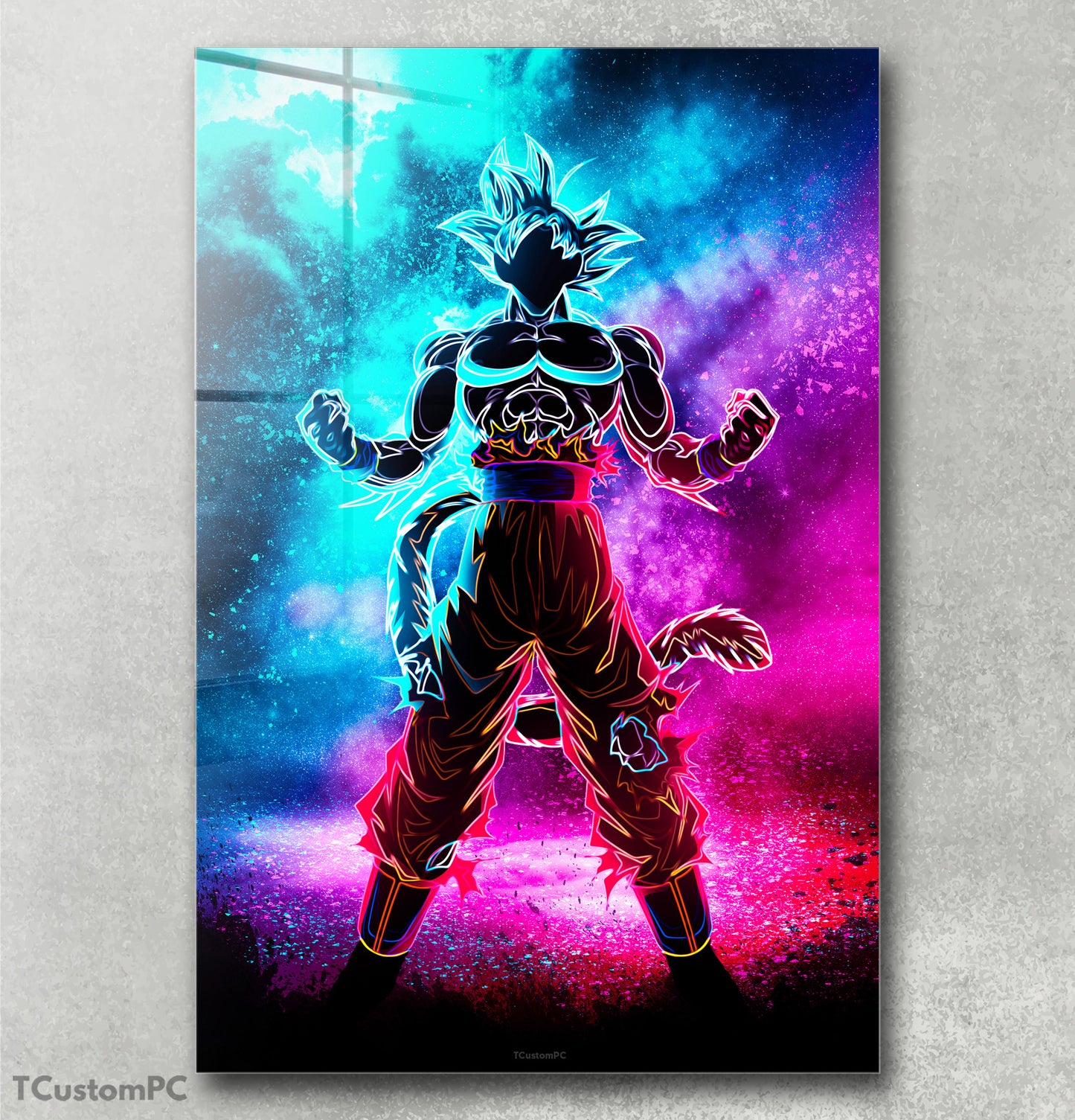 Soul of Goku Super Saiyan Ultra Instinct painting