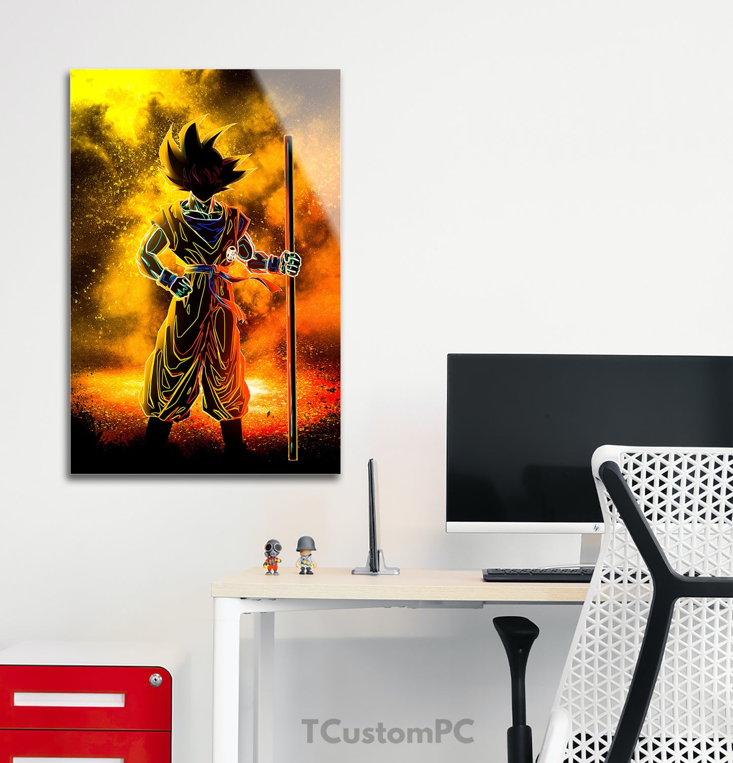 Pintura Alma jovem de Goku