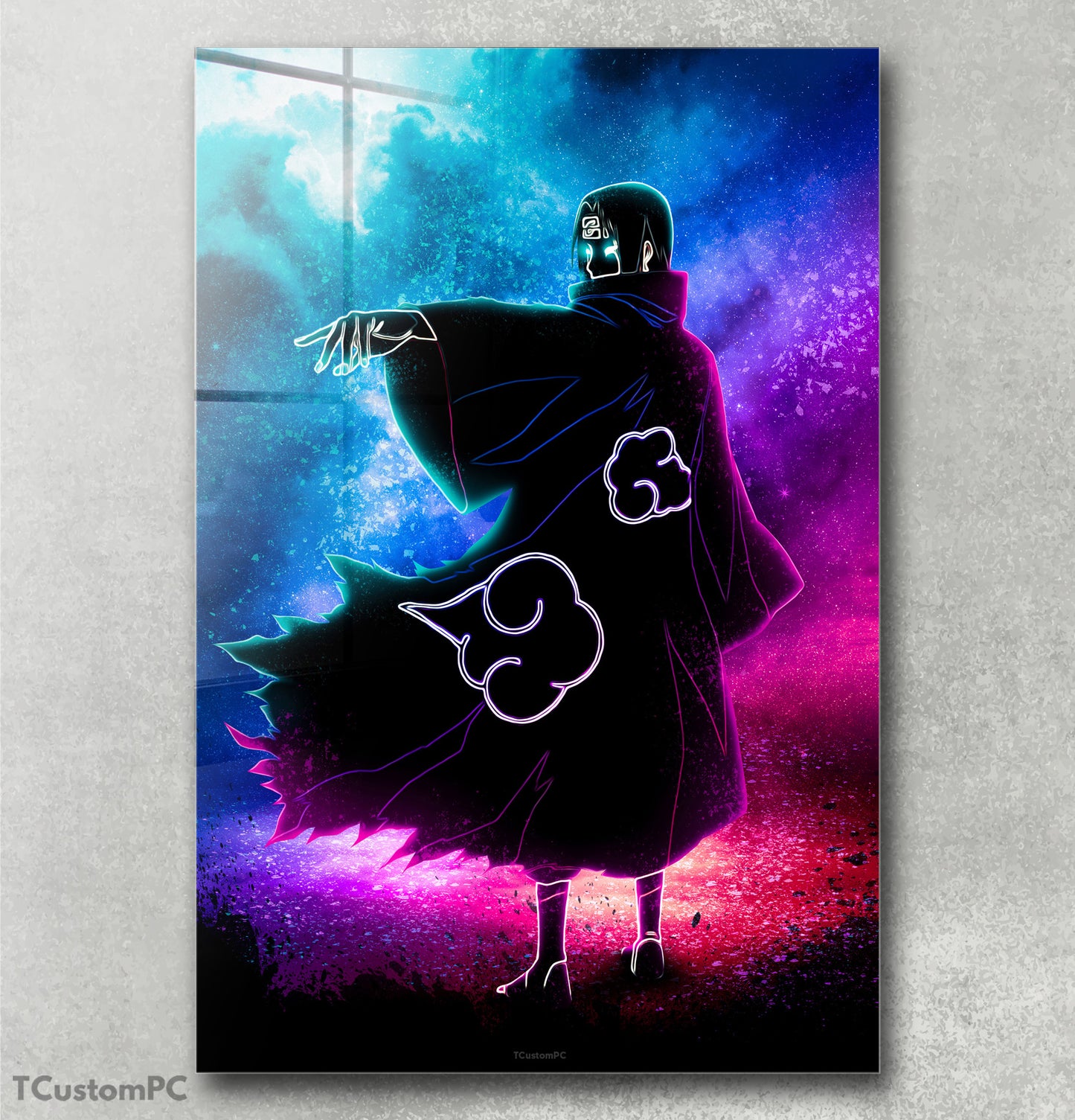 Cuadro Soul of Itachi Akatsuki 1