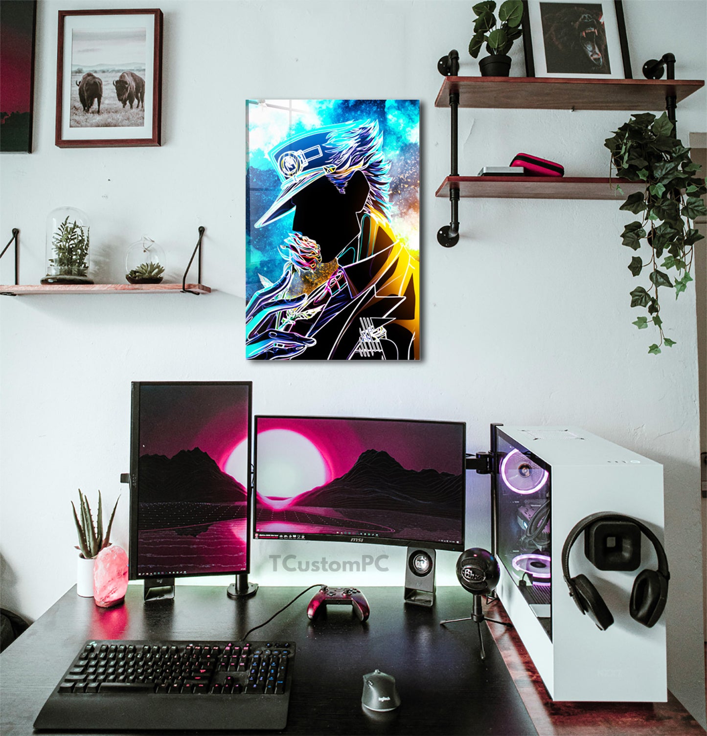 Soul of Jotaro Kujo painting