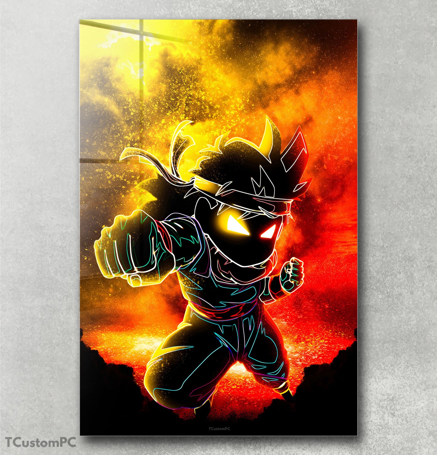 Soul of Kid Gohan painting