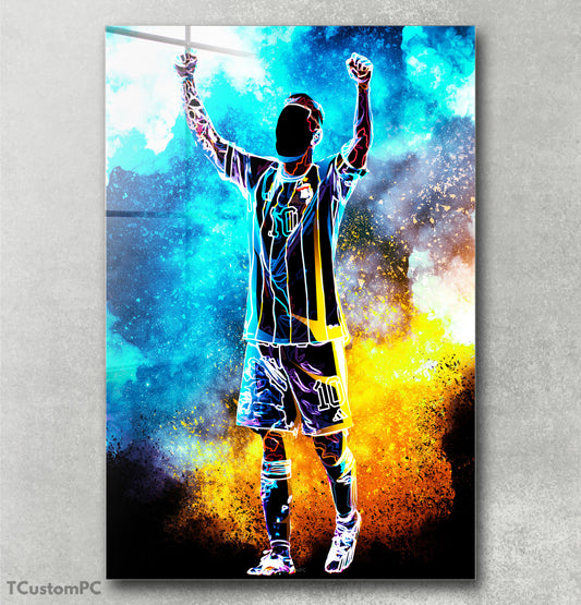 Pintura Alma de Messi