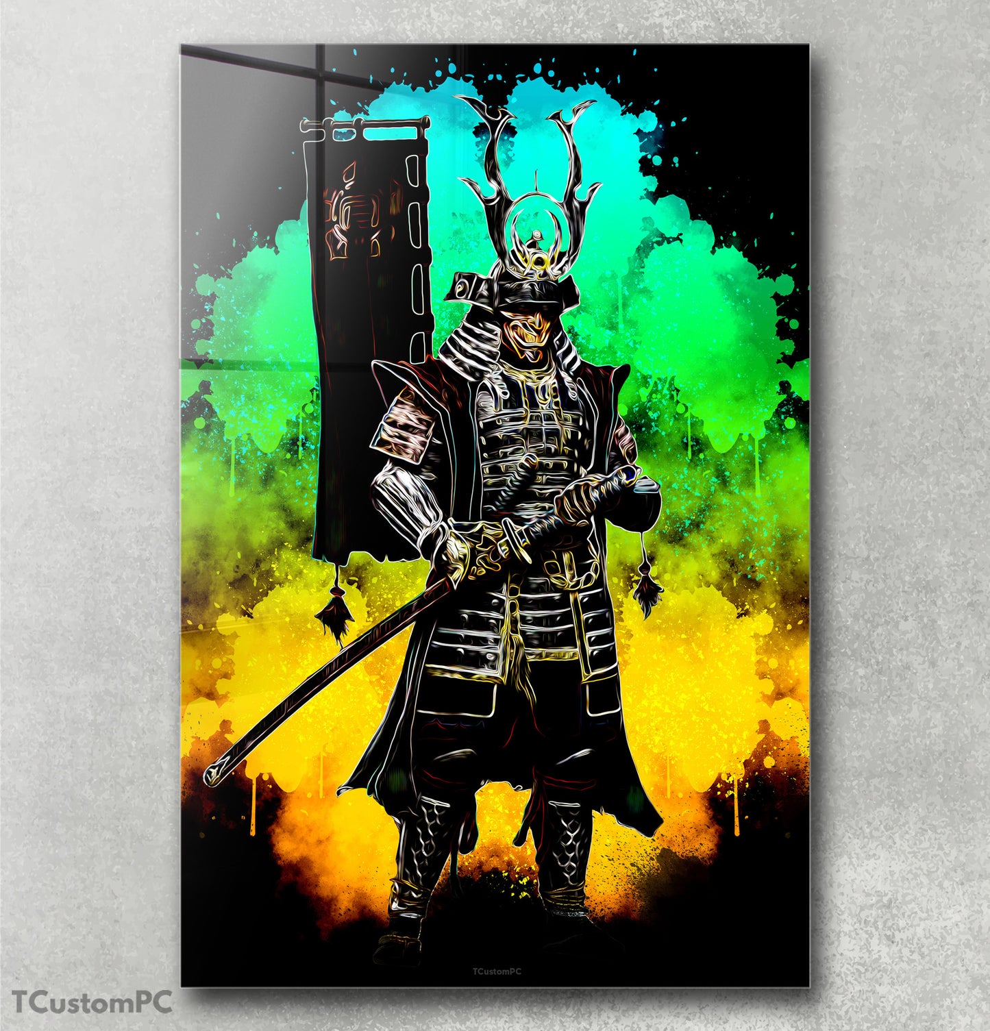 Pintura Alma do Samurai