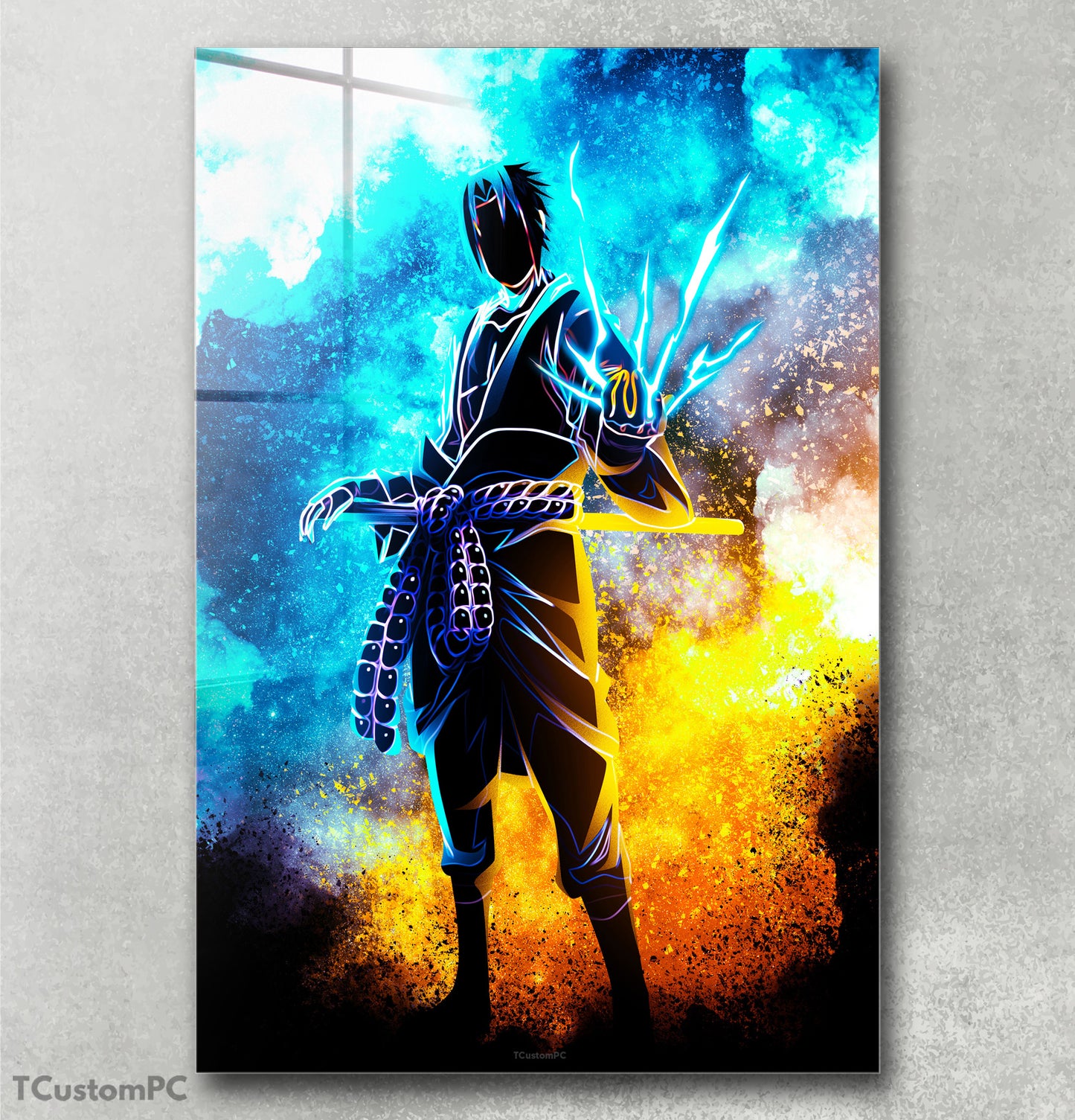 Soul of Sasuke 1 painting