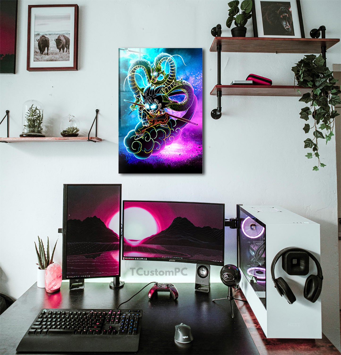 Soul of goku Cloud 5 painting