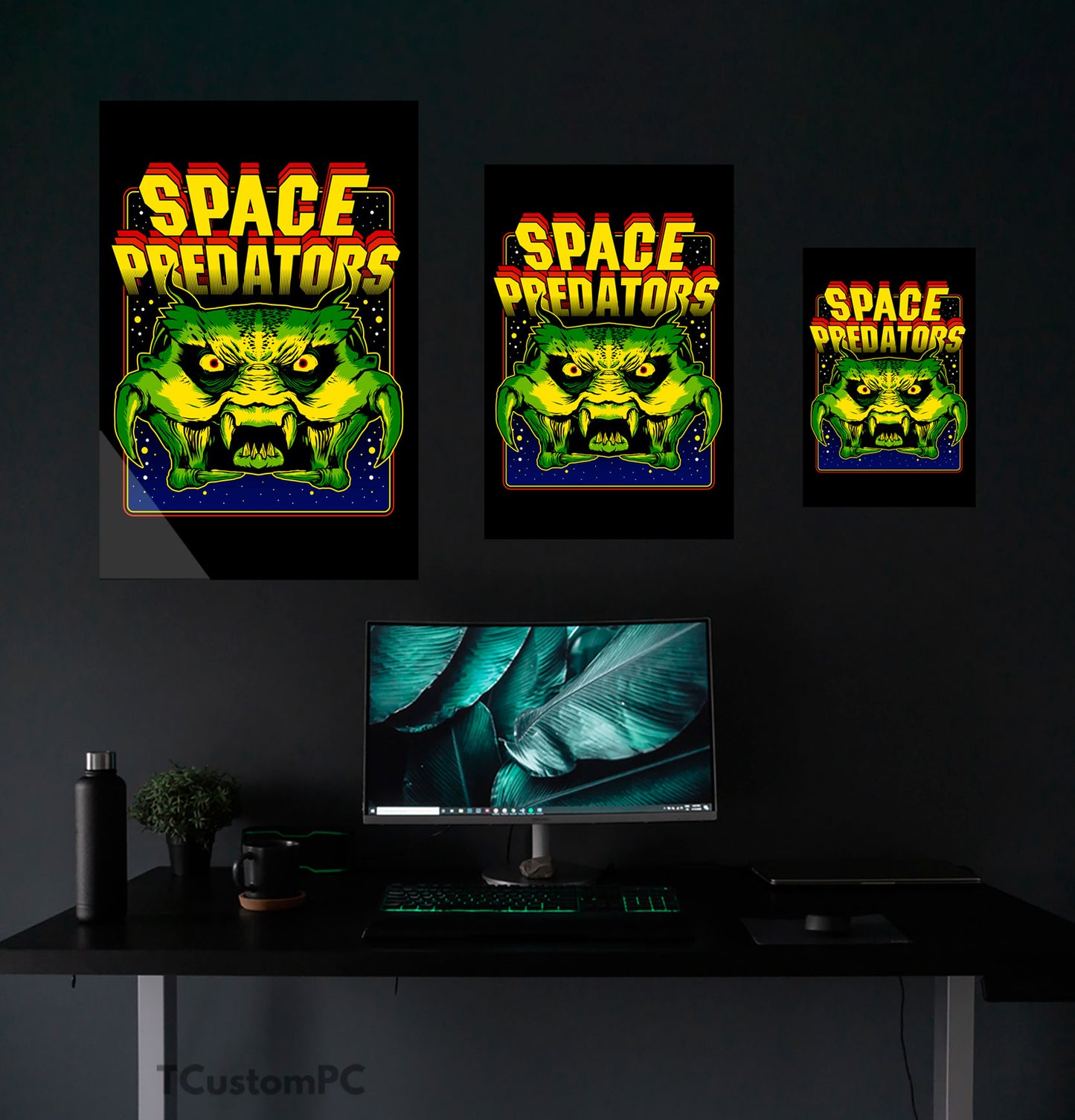 Space Predators Painting