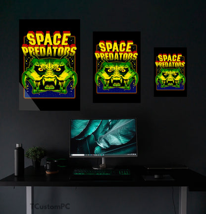 Space Predators painting