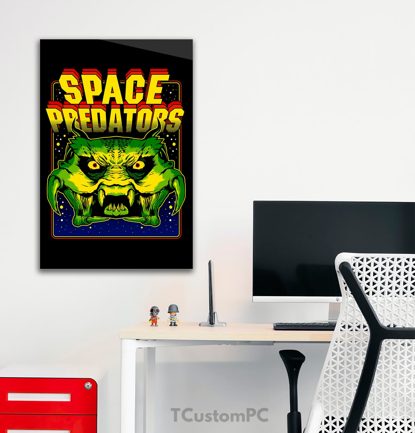 Space Predators Painting