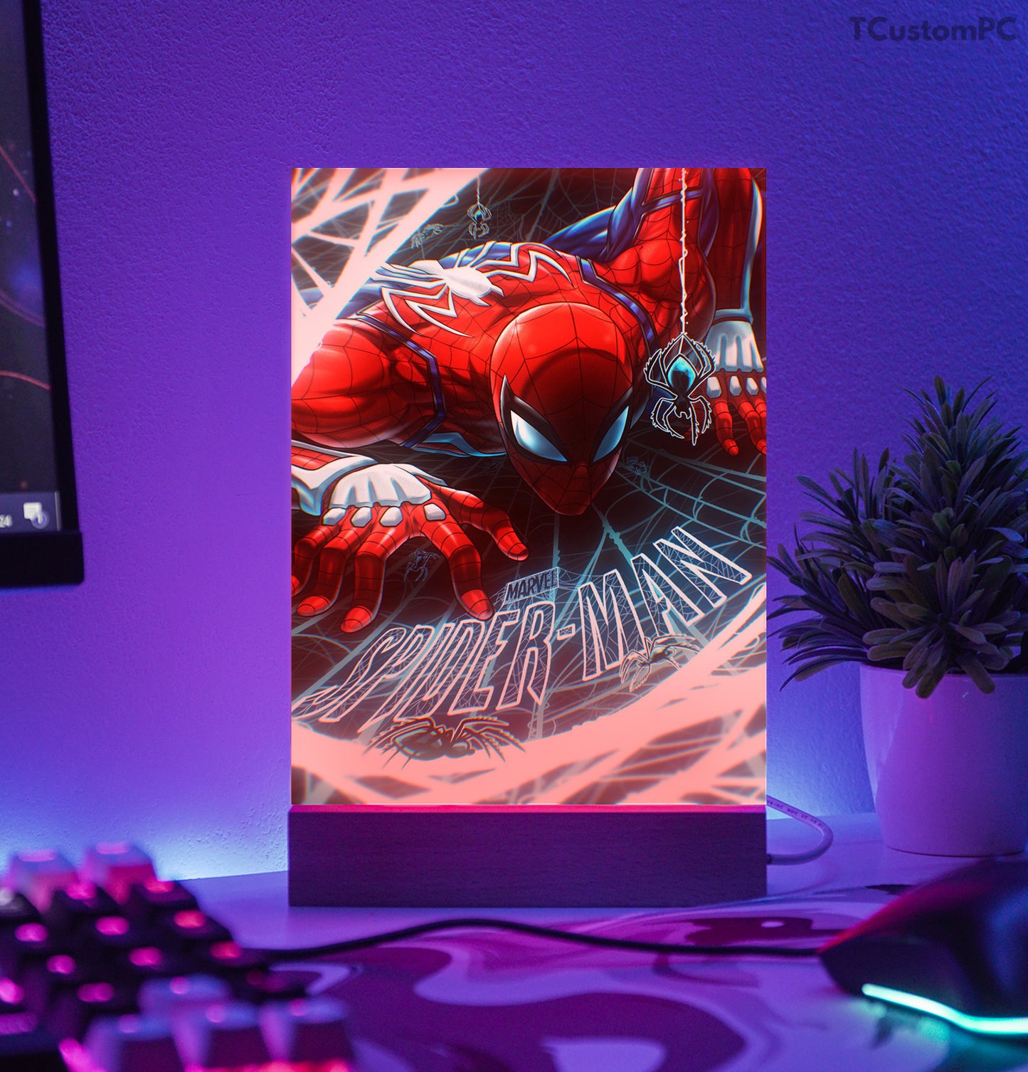 TC-Lamp Homem-Aranha PS4