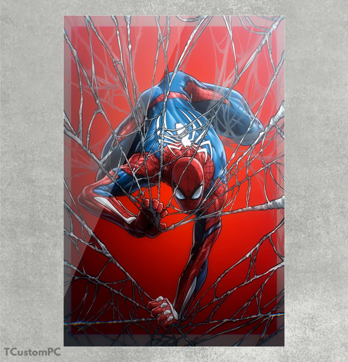 Spider-Man Redraw E painting