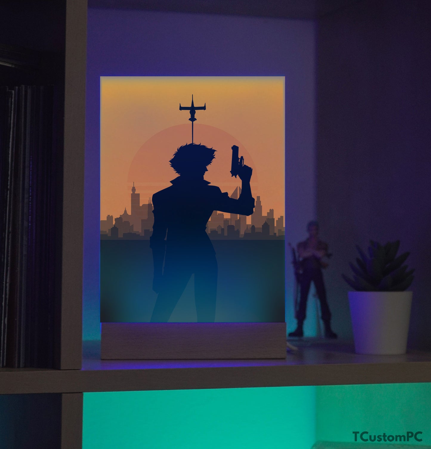 TC-Lamp Spike Spiegel Sunset Retro