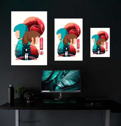 Spirit Away Displate Frame