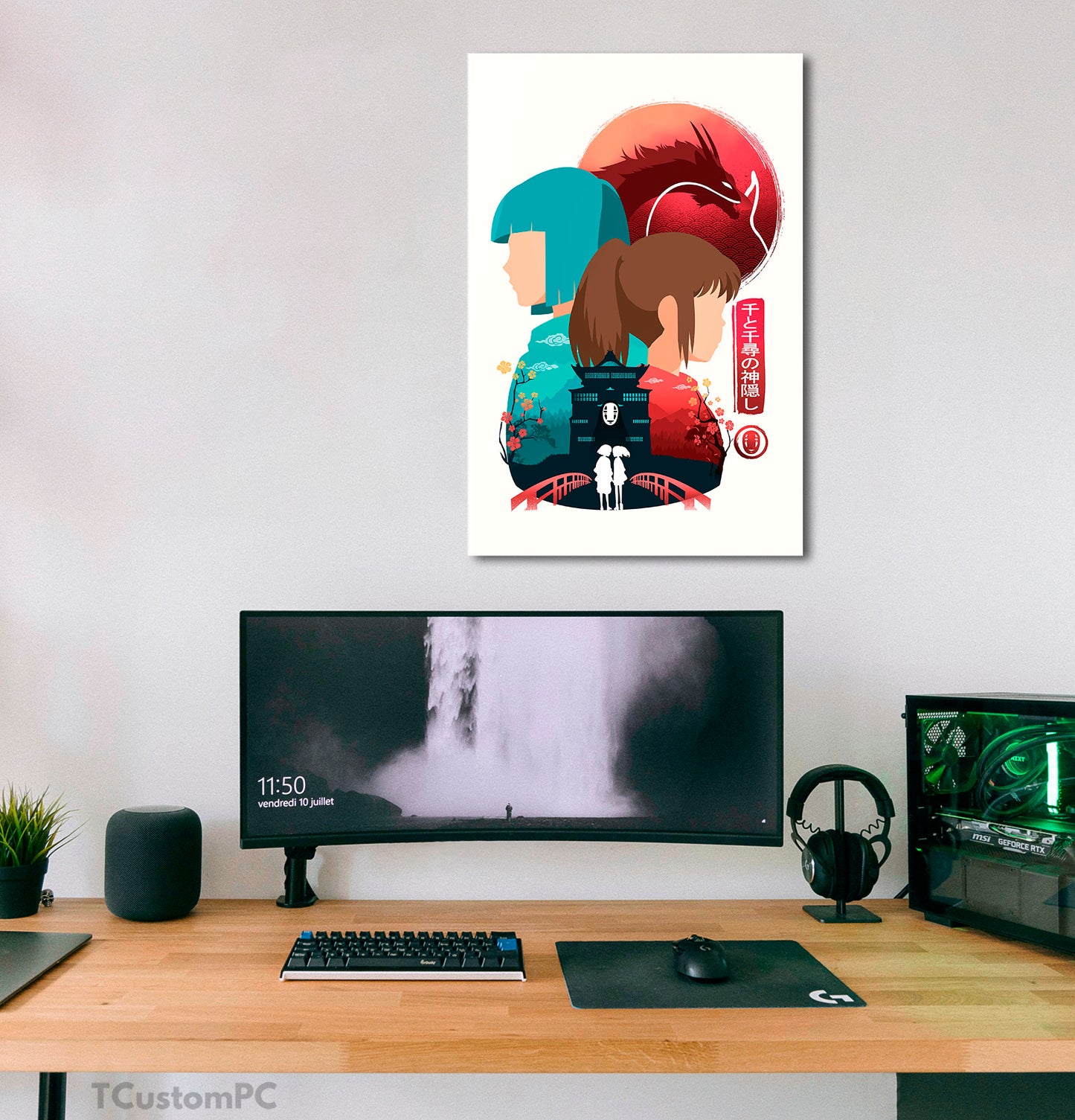 Spirit Away Displate Frame