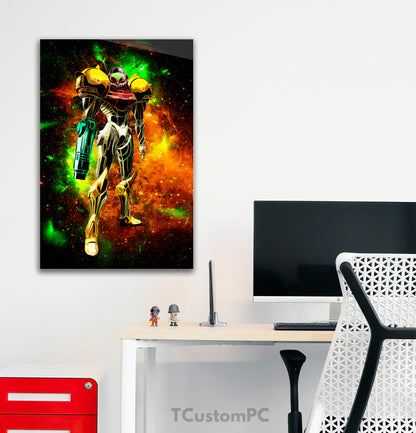 Star dust samus painting