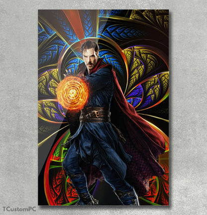 Dr. Strange painting