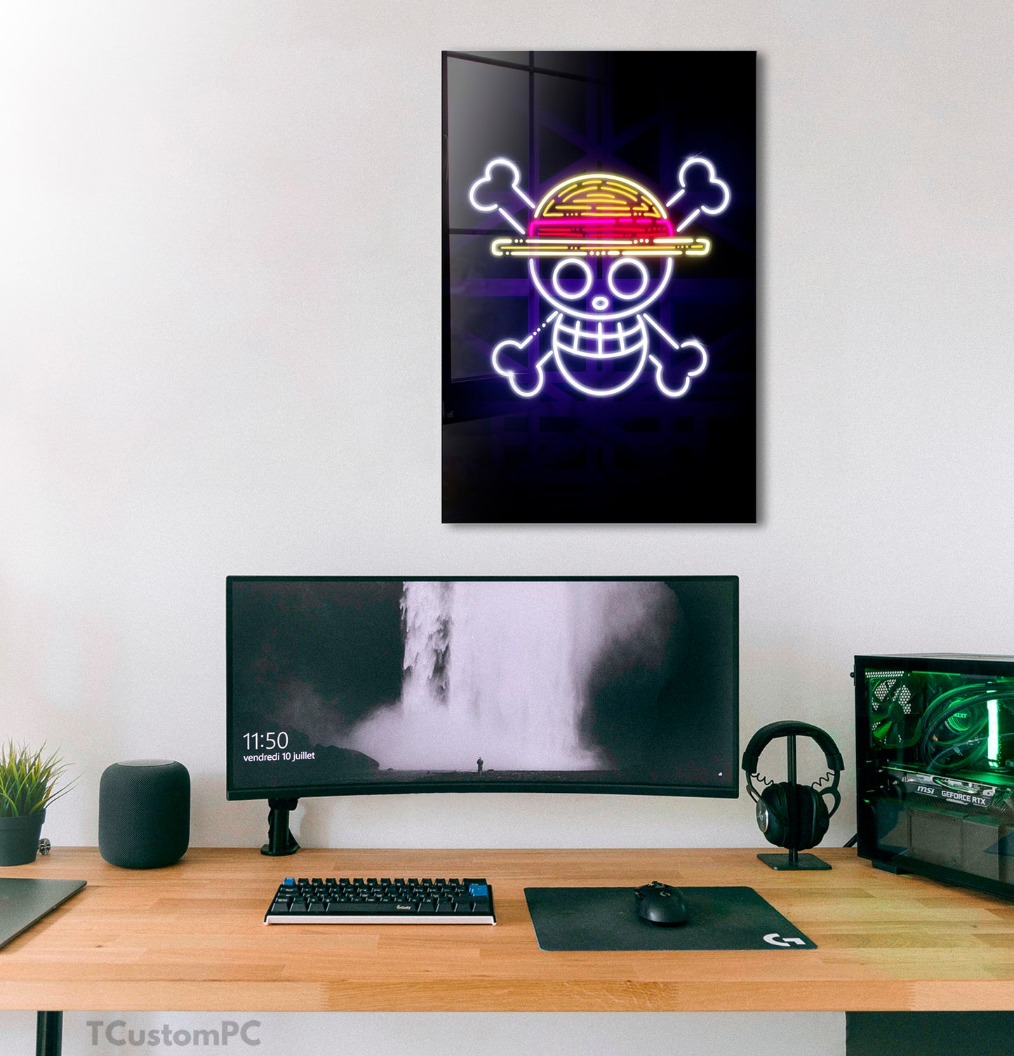 Wall Art Strawhat Pirate