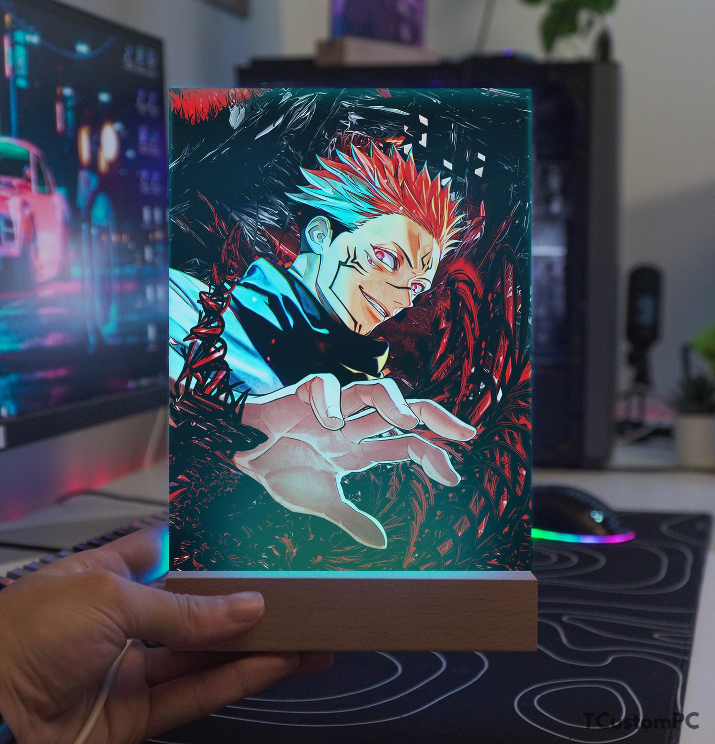 TC-Lamp Sukuna Demon Jujutsu Kaisen