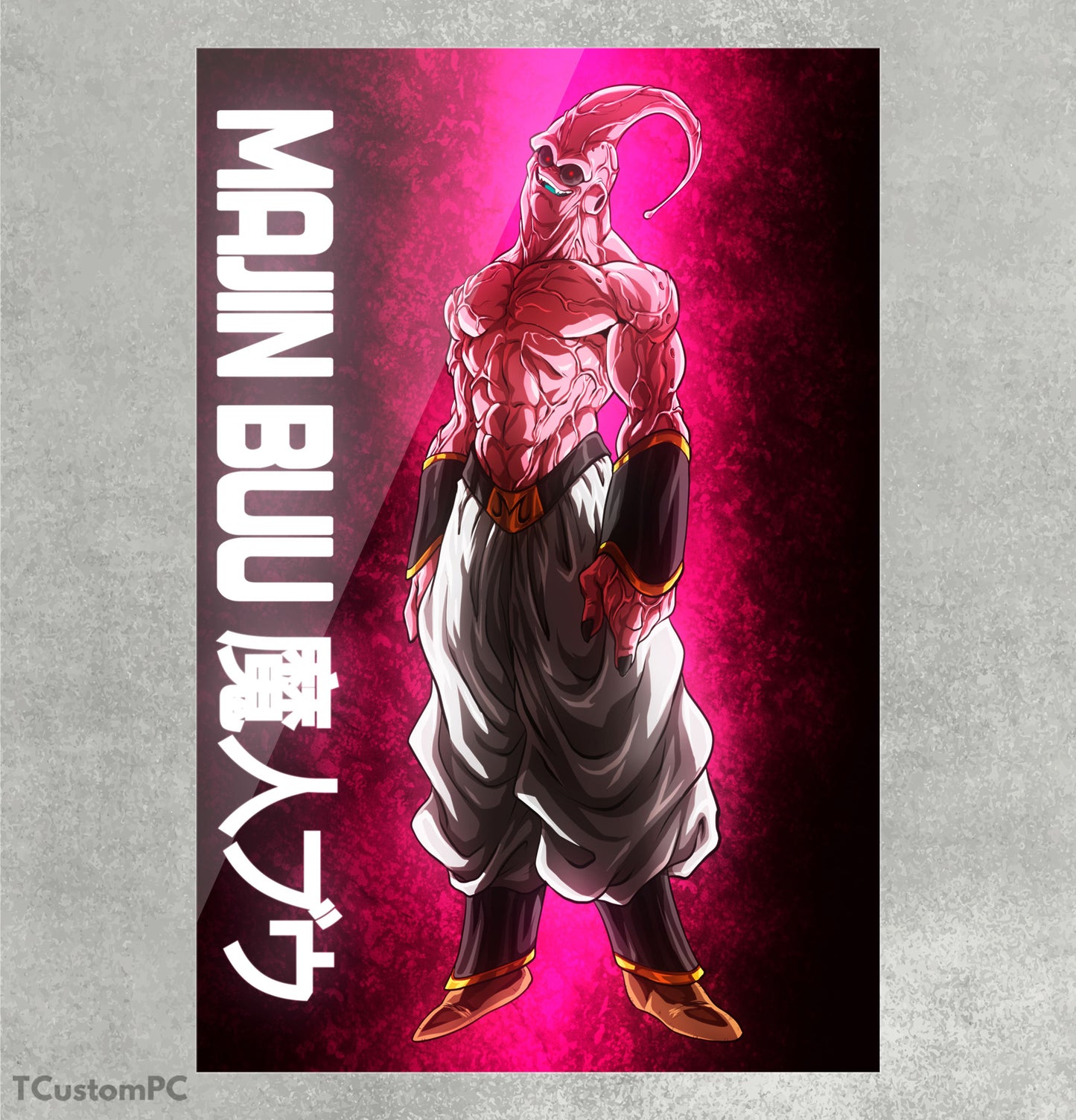 Pintura do Super Buu - Majin Buu