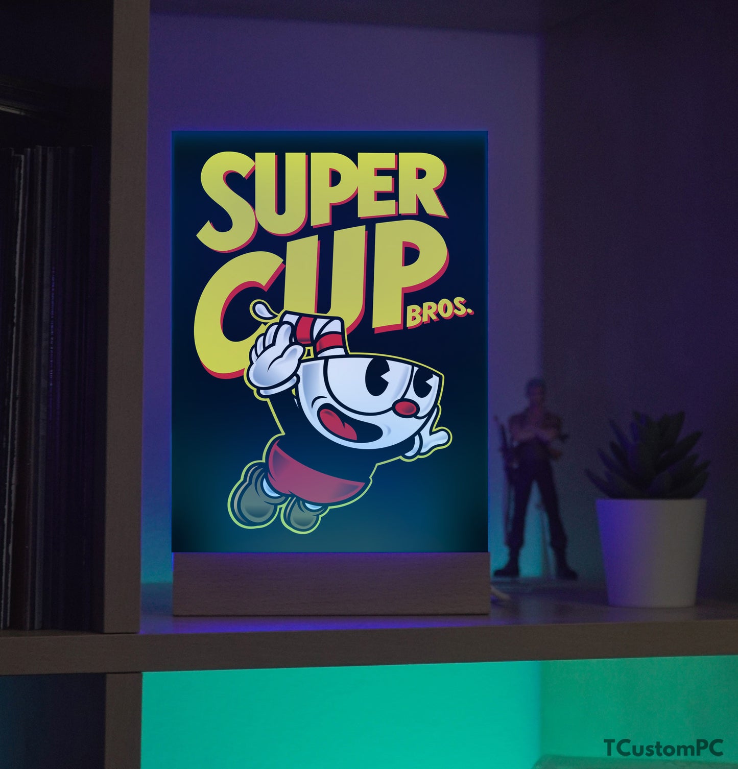 TC-Lamp Super Cup Bros   Cuphead