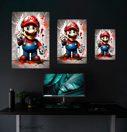 Pintura de Super Mario Adventure300