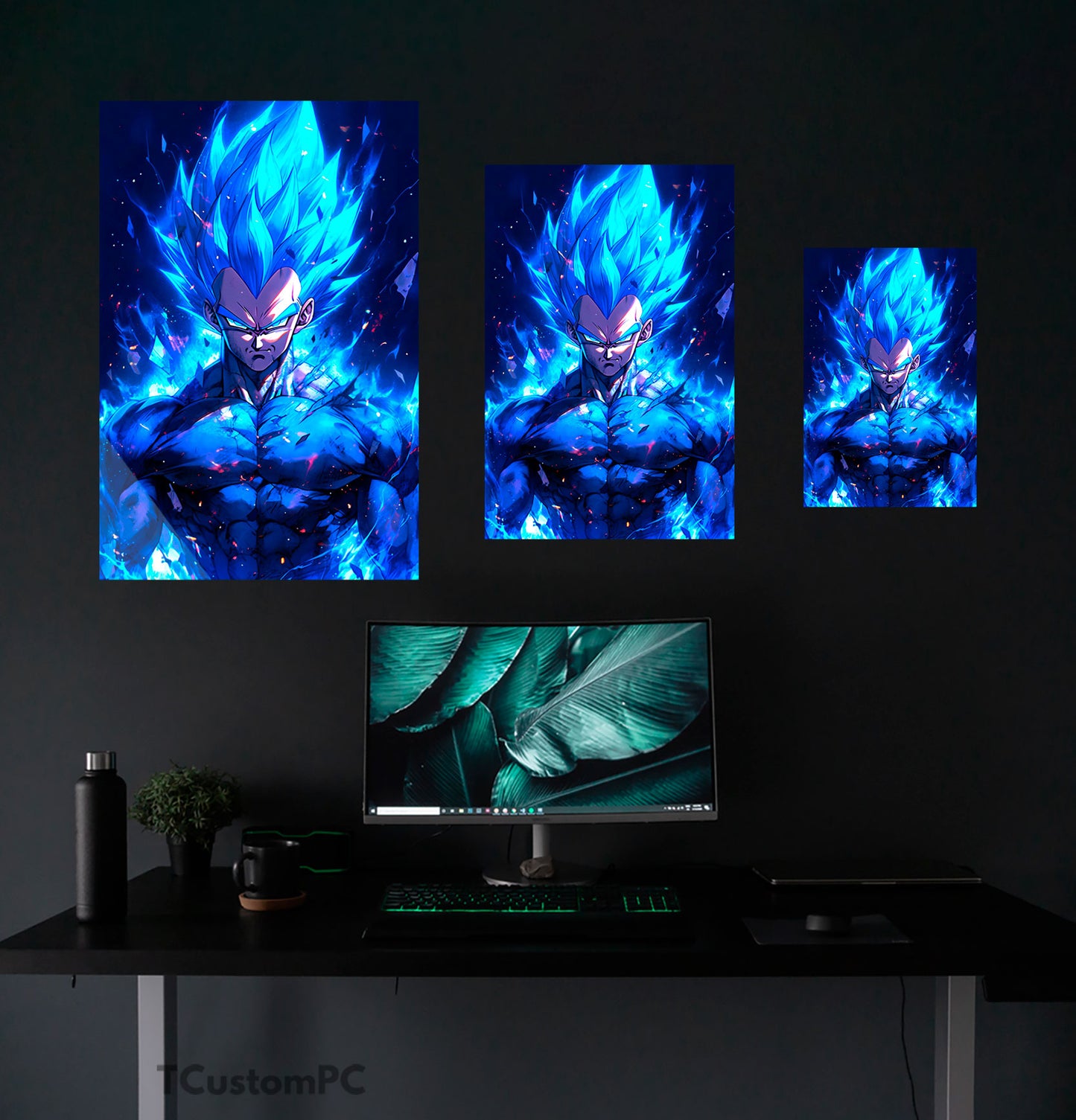 Super Saiyan Blue painting