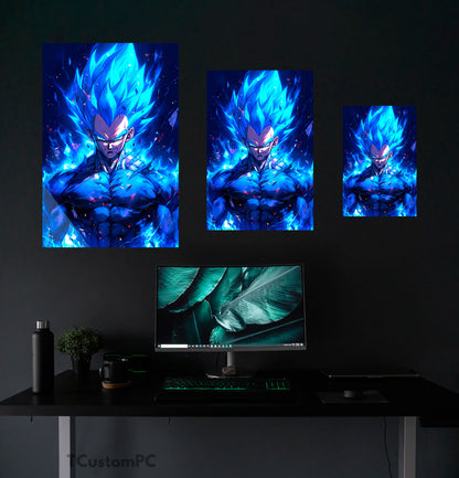 Cuadro Super Saiyan Blue