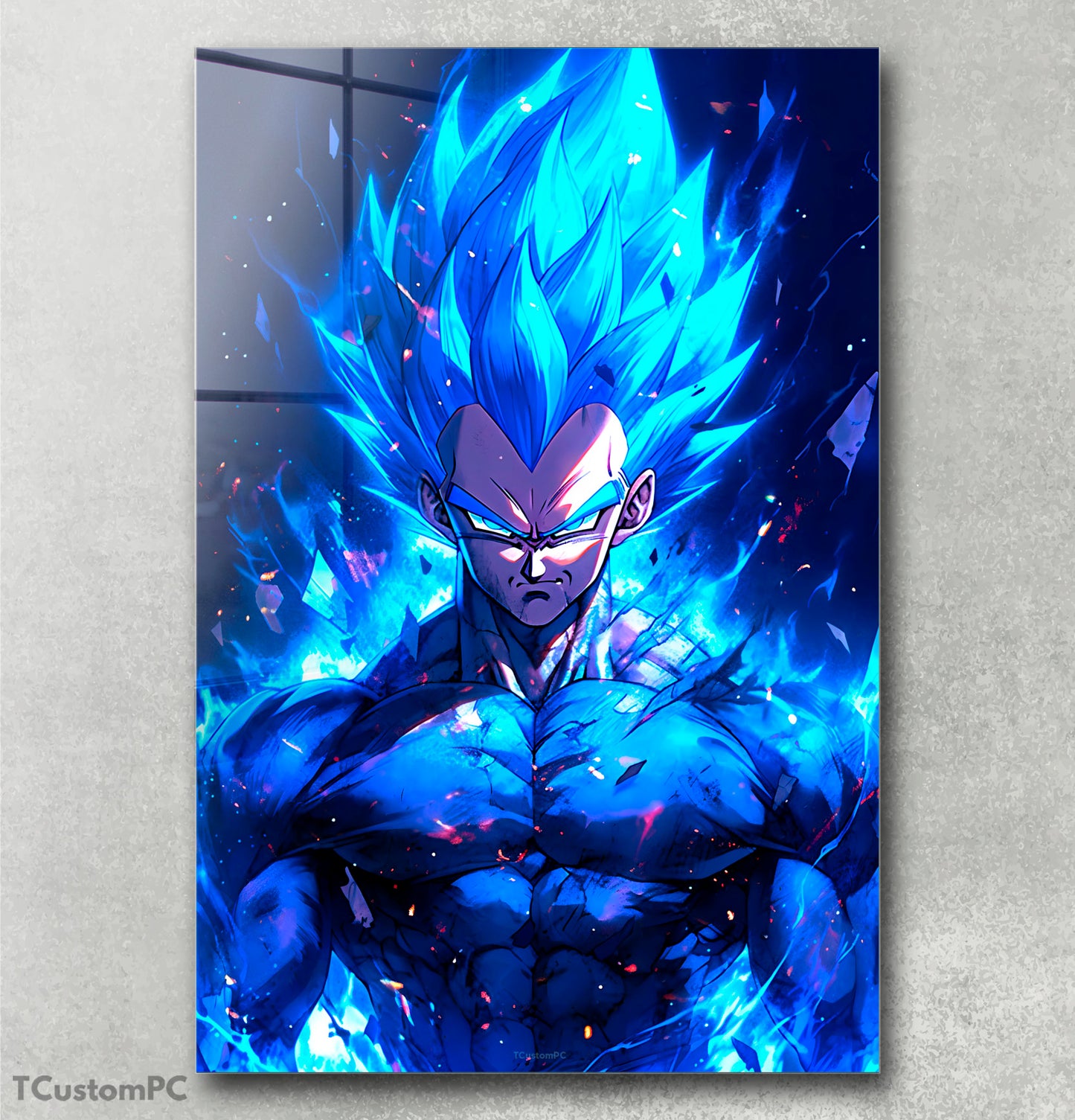 Super Saiyan Blue painting