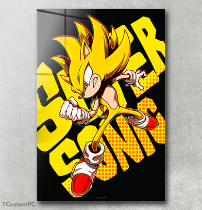 Wall Art Super Sonic