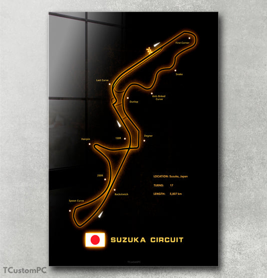 Cuadro Suzuka Japan Circuit