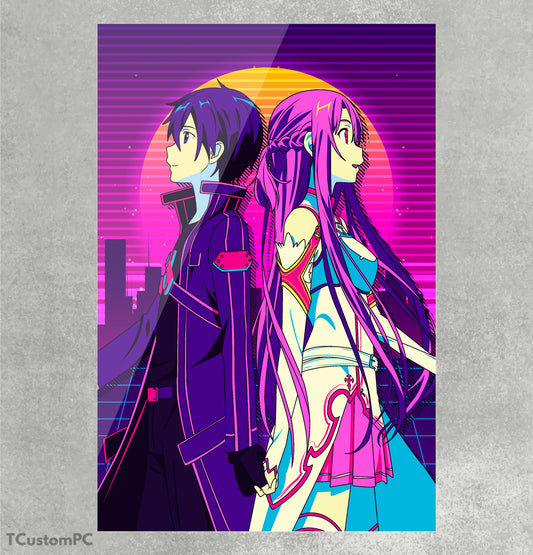 Picture Sword art online - Asuna and Kirito