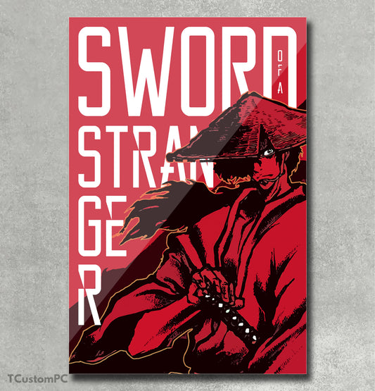Sword of a Stranger vector painting