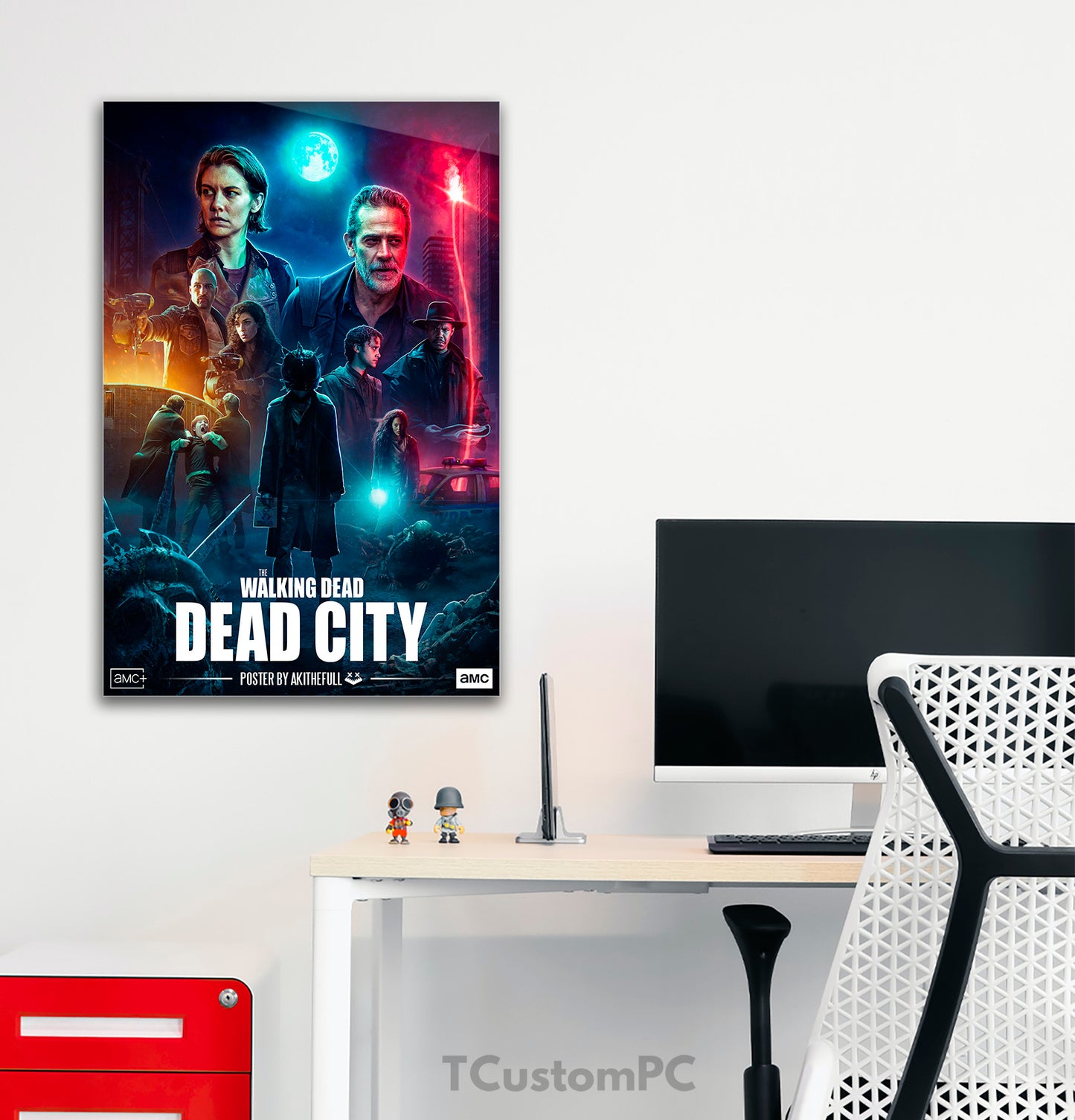 Cuadro TWD Dead City Payoff Finale Poster x1