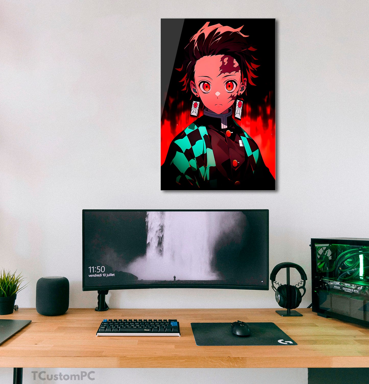 Wall Art Tanjiro Kimetsu No Yaiba