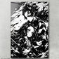 Wall Art Tanjiro Nezuko 2 Black Paint