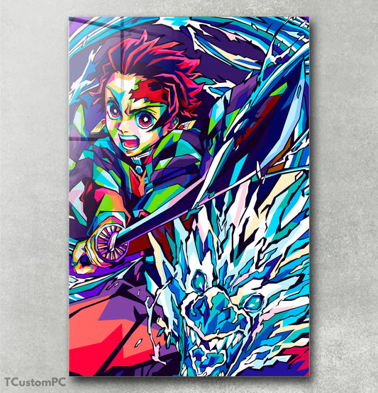 Pintura de Tanjiro Sh