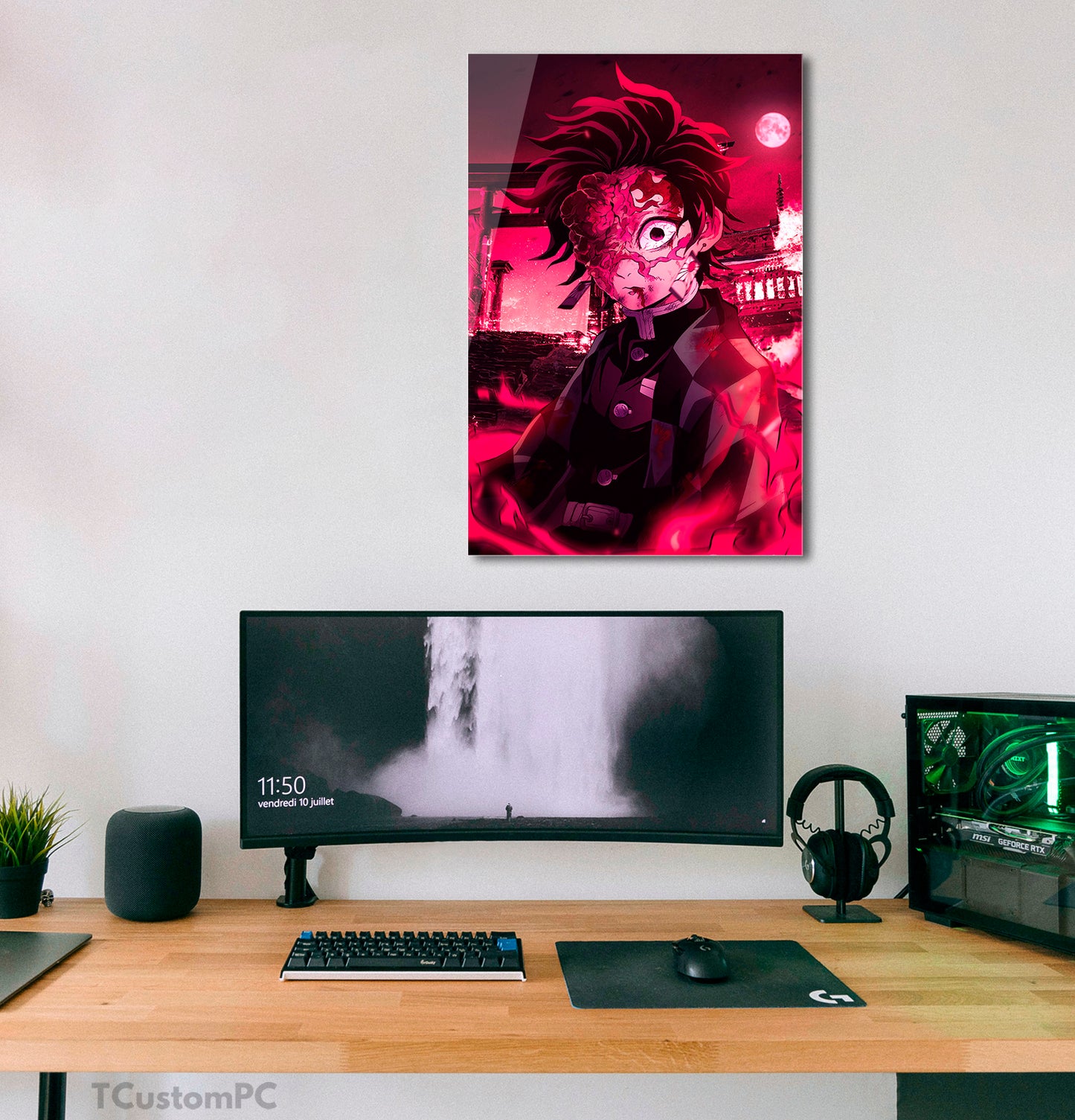 Wall Art Tanjiroo Demon Slayer