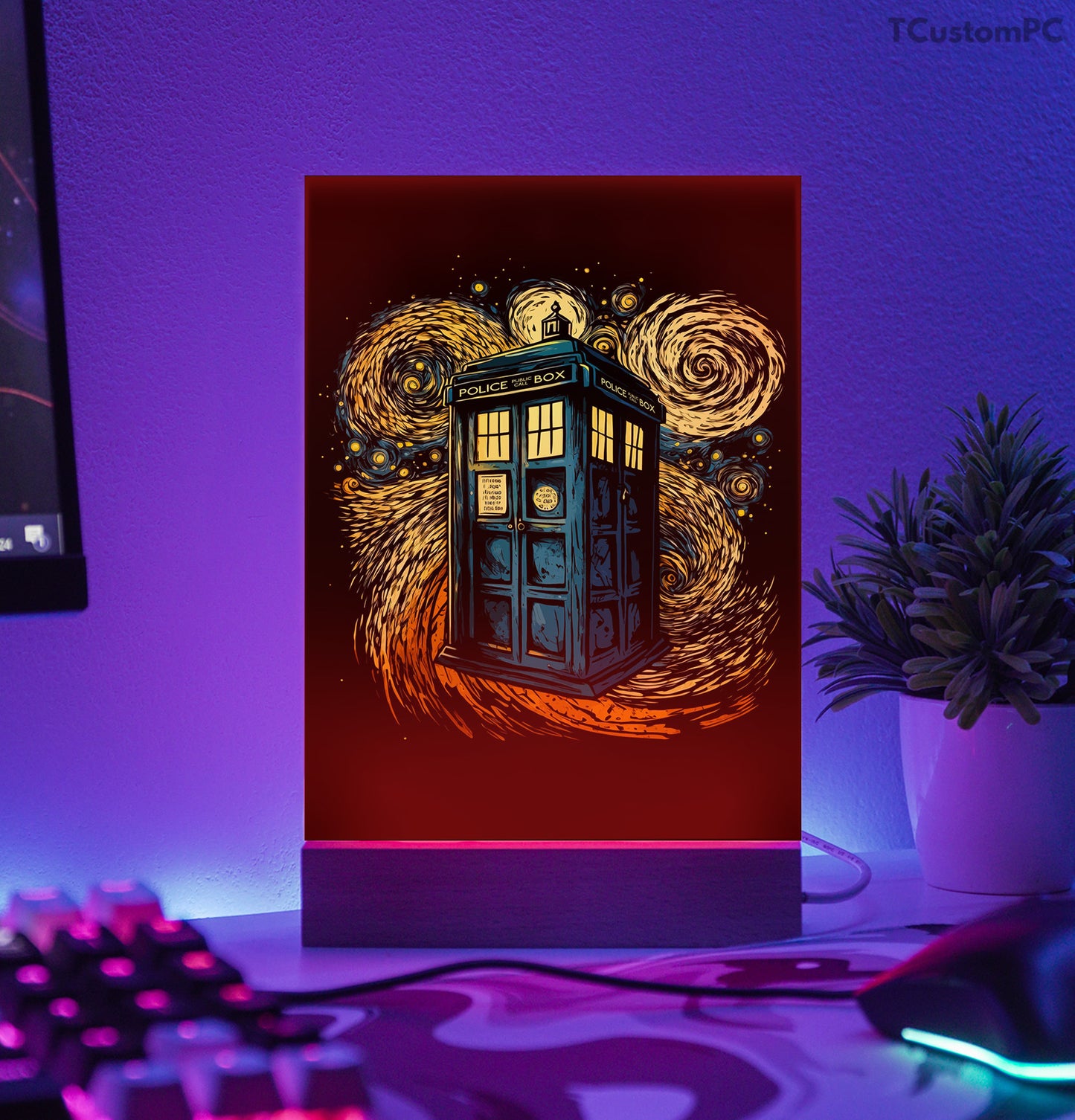 TC-Lamp Tardis estilo carrinha