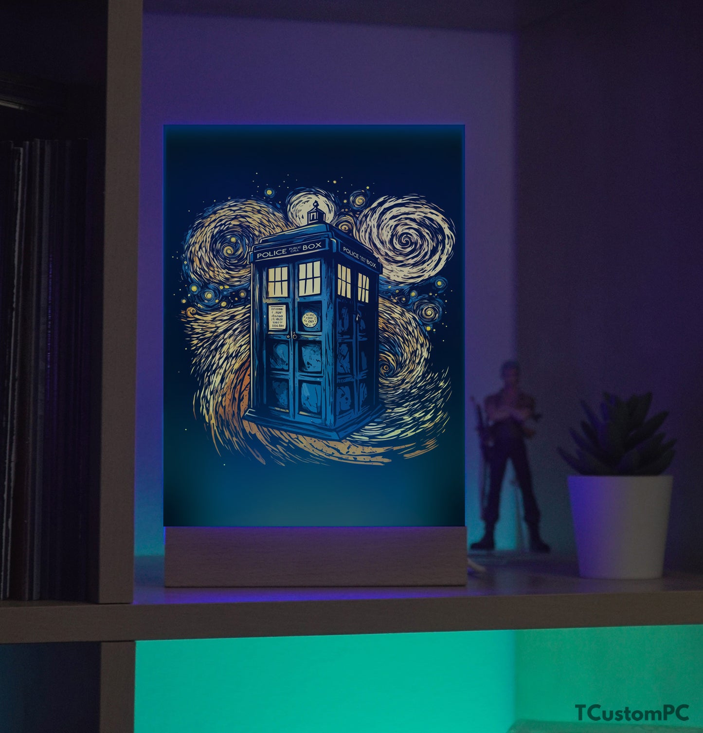 TC-Lamp Tardis estilo carrinha