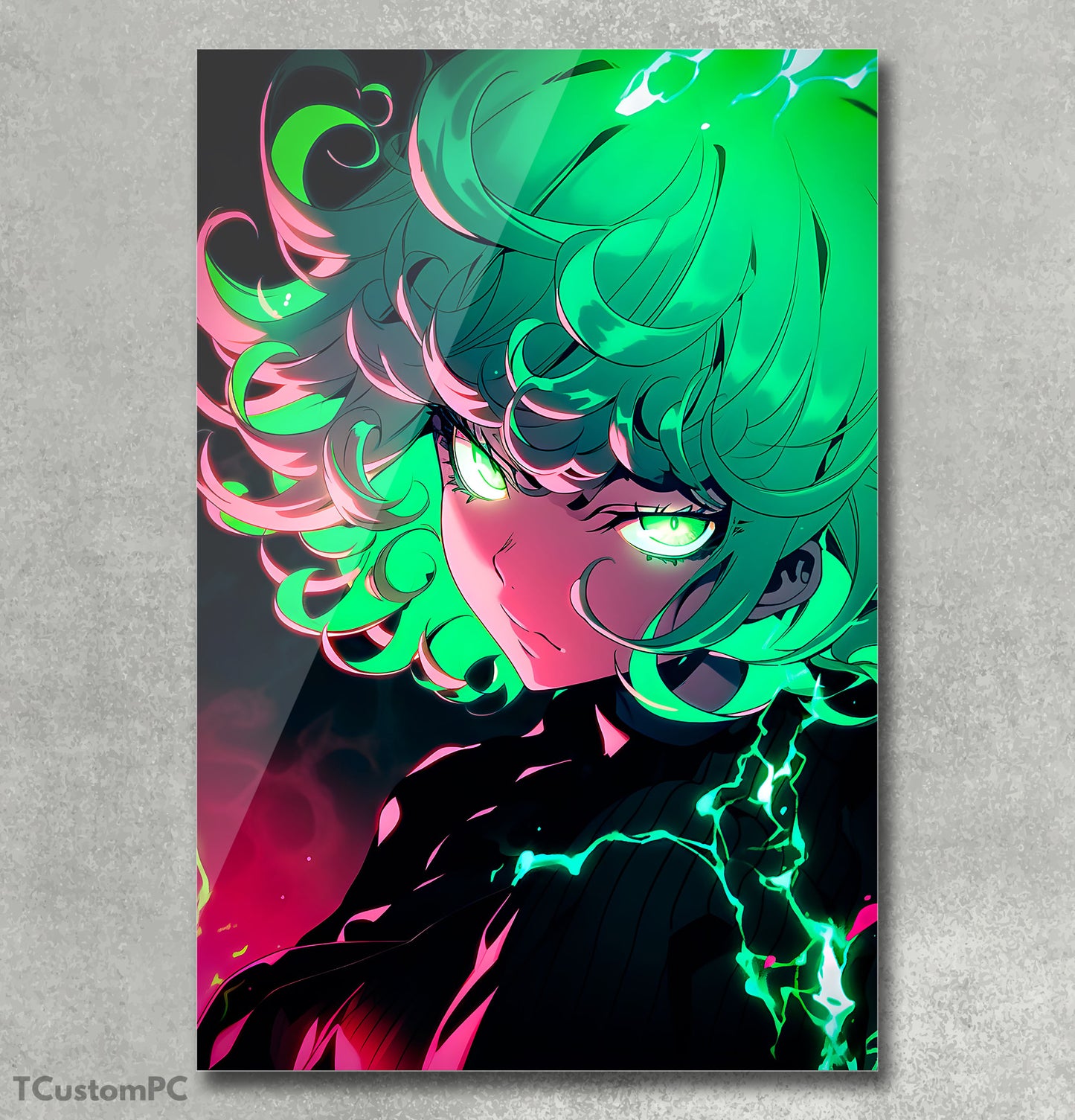 Pintura de Tatsumaki, One punchamn 2