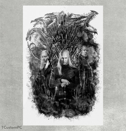 A pintura de Dust 7 Daemon Targaryen